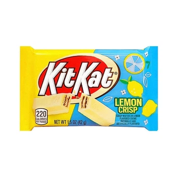 Батончик Kit Kat Lemon Creme Wafer Easter Белый шоколад с лимонным кремом 42г