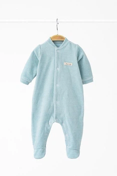 Детский человечек для новорожденных MagBaby Tim велюровый 68 см Мятный