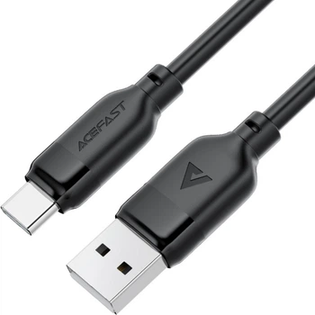 Кабель Acefast C16-04 USB 2.0 AM to Type-C M 1.2 м 60W TPE Black (6974316283812)