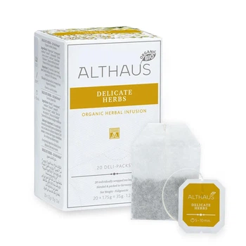 Чай Althaus Delicate Herbs порционный травяной 20 пакетиков по 1,75 г