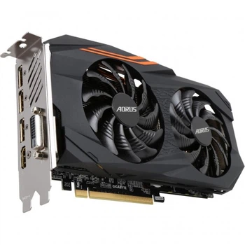 Видеокарта Gigabyte Radeon Pci-Ex Rx 580 Aorus 4Gb 256Bit Gddr5 (1365/7000) (Dvi, Hdmi, 3 X Display Port) (Gv-Rx580Aorus-4Gd)