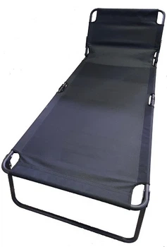 Раскладушка NeRest NR-43 195х71х34 см Оксфорд 600D черная
