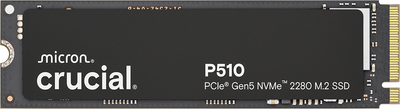 SSD диск Crucial BX500 1TB 2.5" NVMe M.2 PCIe Gen5 3D NAND TLC (CT1000P510SSD8T)