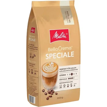 Кава в зернах Melitta BellaCrema Speciale 1 кг Мелітта 100% Арабіка