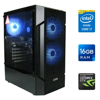 Ігровий ПК Aura GC7 - Intel Core i7-860/ 16GB RAM/ GTX660 2GB DDR5/ 120GB SSD/ 500GB HDD/ 400W б/в