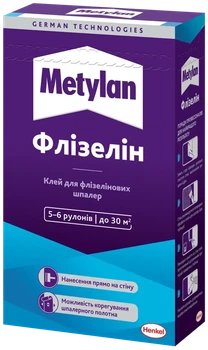 Клей Metylan Флизелин для флизелиновых обоев 300 г