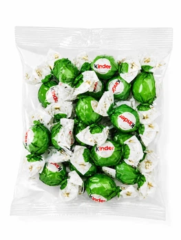 Цукерки Kinder у молочному шоколаді з горіховою начинкою, 150 г