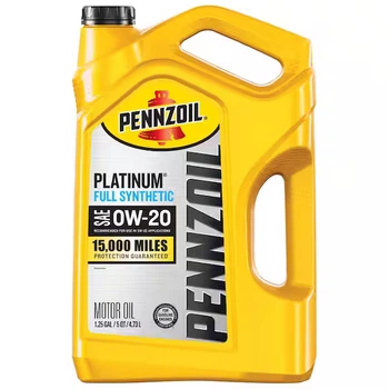 Моторна олива Pennzoil Platinum Full Synthetic 0W-20 Motor Oil (5-Quart / 4.73л) (550046127)