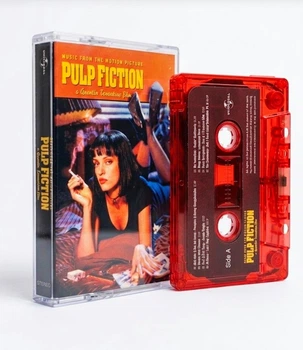 Аудиокассета Pulp Fiction саундтреки из фильма Криминальное Чтиво Hollywood Квентин Тарантино Deluxe