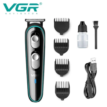Триммер VGR V-055 с Т-образным лезвием и индикатором заряда