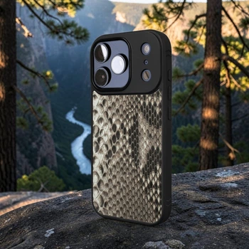 Накладка SkinBacker Mini Python Scales для Apple iPhone 17 Pro Натуральный (80711)