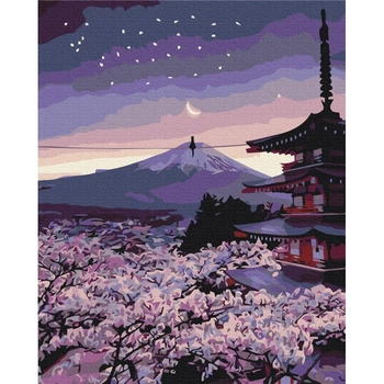 Картина по номерам Brushme Вечерняя Япония, 40x50 см (BS33813)