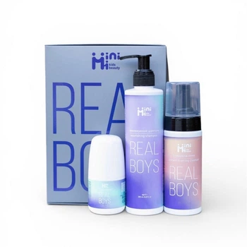 Подарочный набор MiniMi REAL BOYS, для мальчиков, 3 позиции (0833)