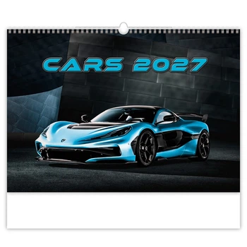 Календарь настенный Helma 2027 Cars, 45x31,5 см (N153-27)