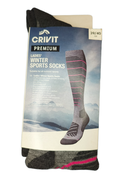 Женские зимние лыжные термоноски Ladies` Winter Sports Socks Crivit Premium 39-40р 1 пара
