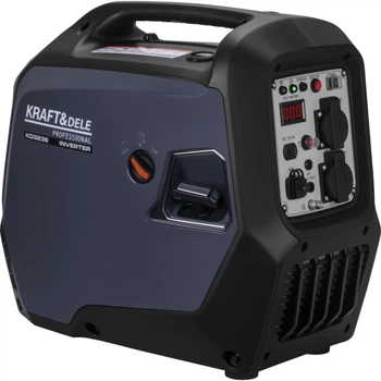 Инверторный генератор Kraft&Dele KD3236, 3,5 кВт, макс. 4 кВт, 230 В, бензиновый, ECON, USB