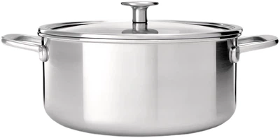 Каструля KitchenAid Multiply Stainless Steel з кришкою 20 см 3.1 л (4895156668381)