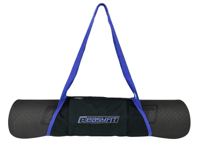 Чехол для йога-коврика EasyFit Синий-черный (EF-YB38-BL)