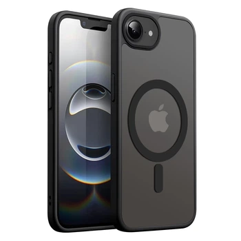 Чохол для iPhone 16e WAVE Matte Insane Case with Magnetic Ring Black (2003000227109)