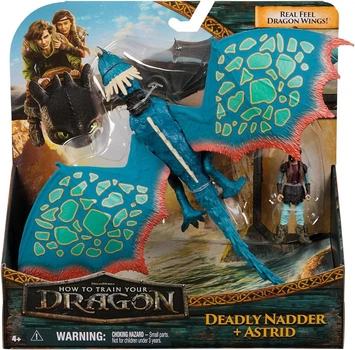 Ігровий набір Dreamworks Dragons Як приборкати дракона Смертоносний Змійовик та вершниця Астрід (SM66663/6074005)