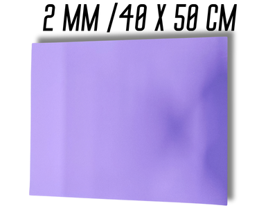 Фоамиран FROM FACTORY матовый 2мм/40х50см Сиреневый