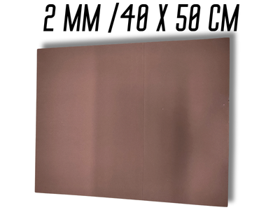 Фоамиран FROM FACTORY матовый 2мм/40х50см Коричневый