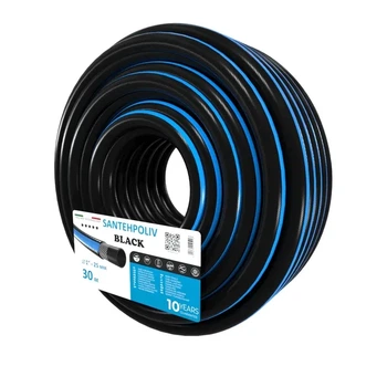 Шланг BLACK 1" x 30 м, 3х шар. (кратно 30) {30}