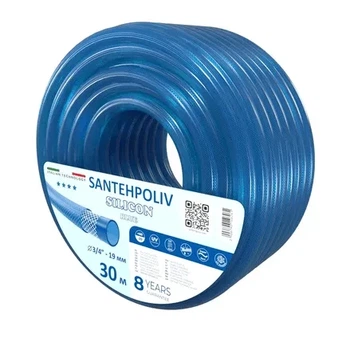 Шланг SILICON BLUE 3/4" x 30 м, 3х шар. (кратно 30) {30}