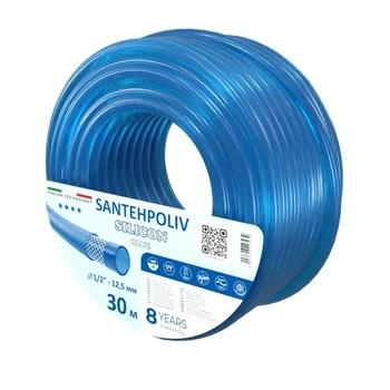 Шланг SILICON BLUE 1/2" x 30 м, 3х шар. (кратно 30) {30}