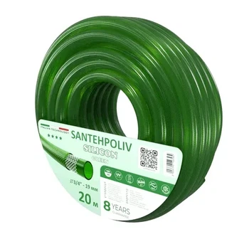 Шланг SILICON GREEN 3/4" x 20 м, 3х шар. (кратно 20) {20}