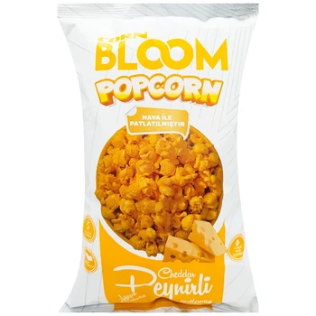 Попкорн Corn Bloom зі смаком сиру чеддер 65 г (Туреччина)