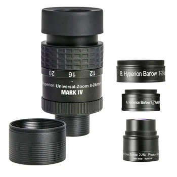 Окуляр Baader Planetarium Hyperion Hyperion Universal Zoom 8-24 мм Mark IV, 1.25/2" + Лінза Барлоу 2.25х (2454827)