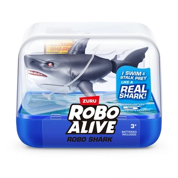 Плаваюча інтерактивна акула Black Robo Shark