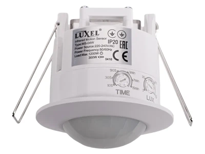 Датчик руху Luxel 0,5W IP20 (MS-04W)