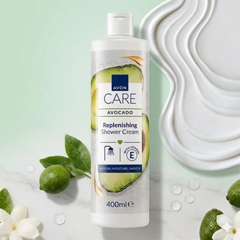 Зволожувальний гель для душу з олією авокадо, avon 400 мл
