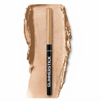 Мерцающий карандаш для глаз Avon Оттенок: «Golden Crown» GLIMMERSTICK RETRACTABLE DIAMONDS EYELINER 0,35 г контур, выдвижной карандаш с блестками, макияж глаз