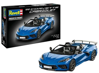 Збірна модель 1:24 кабріолет Corvette C8 Revell 07750