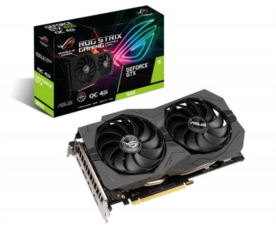 Видеокарта GF GTX 1650 4GB GDDR6 ROG Strix Gaming OC Asus (ROG-STRIX-GTX1650-O4GD6-GAMING)