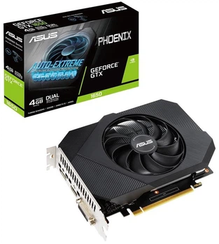 Видеокарта GF GTX 1650 4GB GDDR6 Phoenix Asus (PH-GTX1650-4GD6)