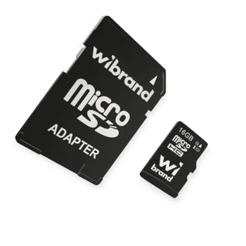 Карта пам'яті microSDHC 16Gb class 10 (adapter SD) Wibrand