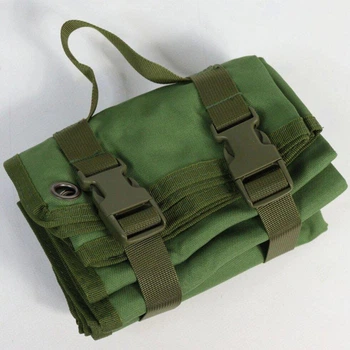 Складной коврик 200 × 70 см нейлон 900D с системой MOLLE олива