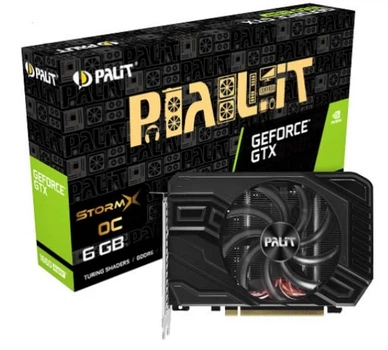 Видеокарта GF GTX 1660 Super 6GB GDDR6 StormX OC Palit (NE6166SS18J9-161F)