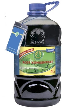 Добриво Киссон Зріст-концентрат NPK 15+7+7 4 л гумат калію