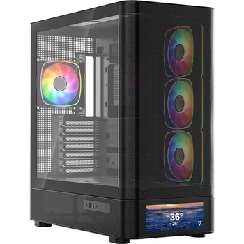 Корпус для ПК Modecom VOLCANO AQ500 ARGB (MC-A-AQ500-4FA-B)