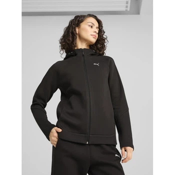Толстовка жіноча Puma Evostripe Full-Zip Hoodie Dk 68505001 xs, чорний