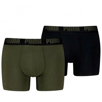 Труси чоловічі PUMA MEN EVERYDAY BASIC BOXER 93832013 xxl, хакі/чорний
