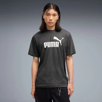 Футболка чоловіча PUMA Essentials No. 1 Logo Heather Tee Men 68255001 m, темно-сірий