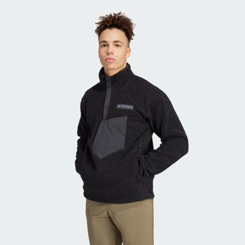 Спортивна кофта Terrex Xploric High Pile Fleece IW0231 xl, чорний