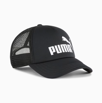 Кепка Puma ESS No. 1 Logo Trucker Cap 02598601 o/s, чорний/білий