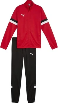 Костюм спортивный PUMA teamRISE Tracksuit Jr красный, черный Детский 176 см 658655-01 176 см